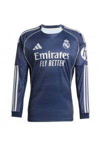 Real Madrid Fotballdrakt Borte Klær 2025-26 Lange ermer